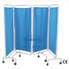 4 Fold Bedside Folding Screen